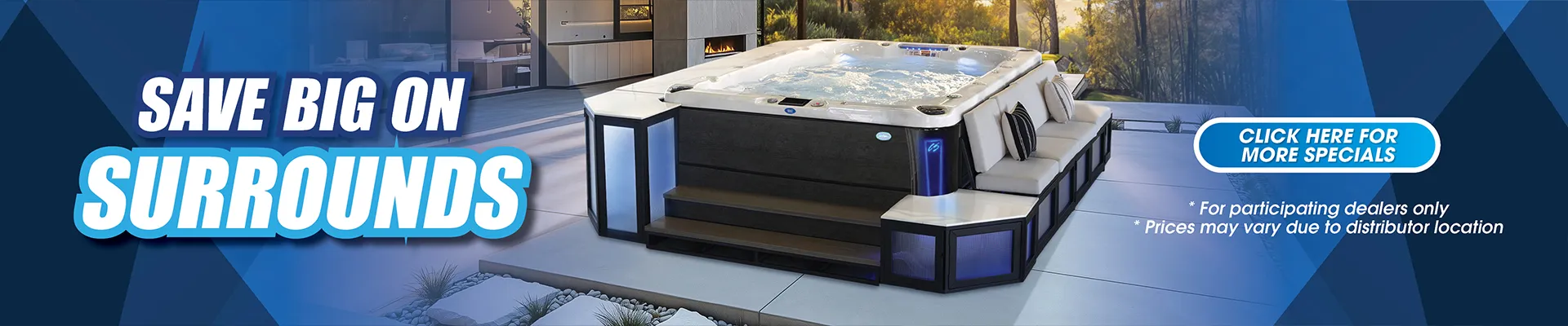 Calspas hot tub being used in a family setting - Mission Viejo