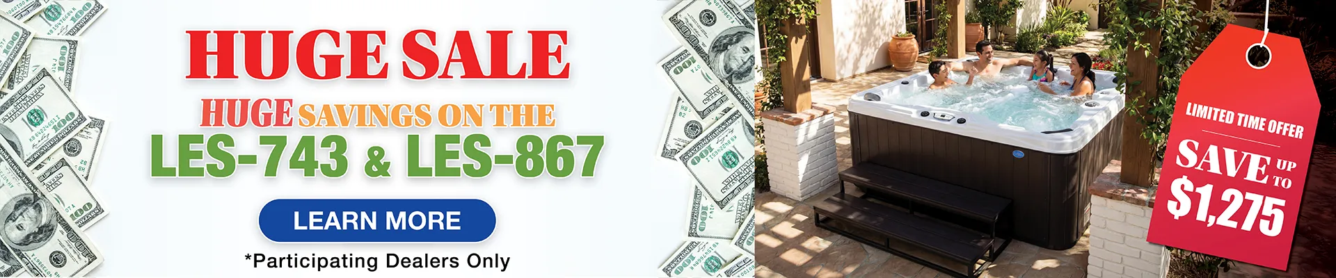 Calspas hot tub being used in a family setting - Mission Viejo